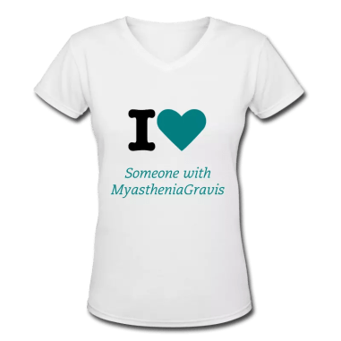 i-love-someone-with-myasthenia-gravis-womens-v-neck-t-shirt